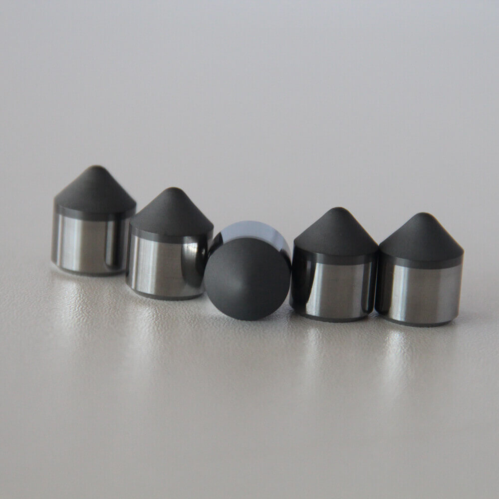 Diamond conical PDC inserts